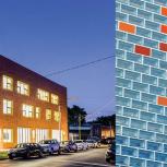 Glass Block Brick Outside